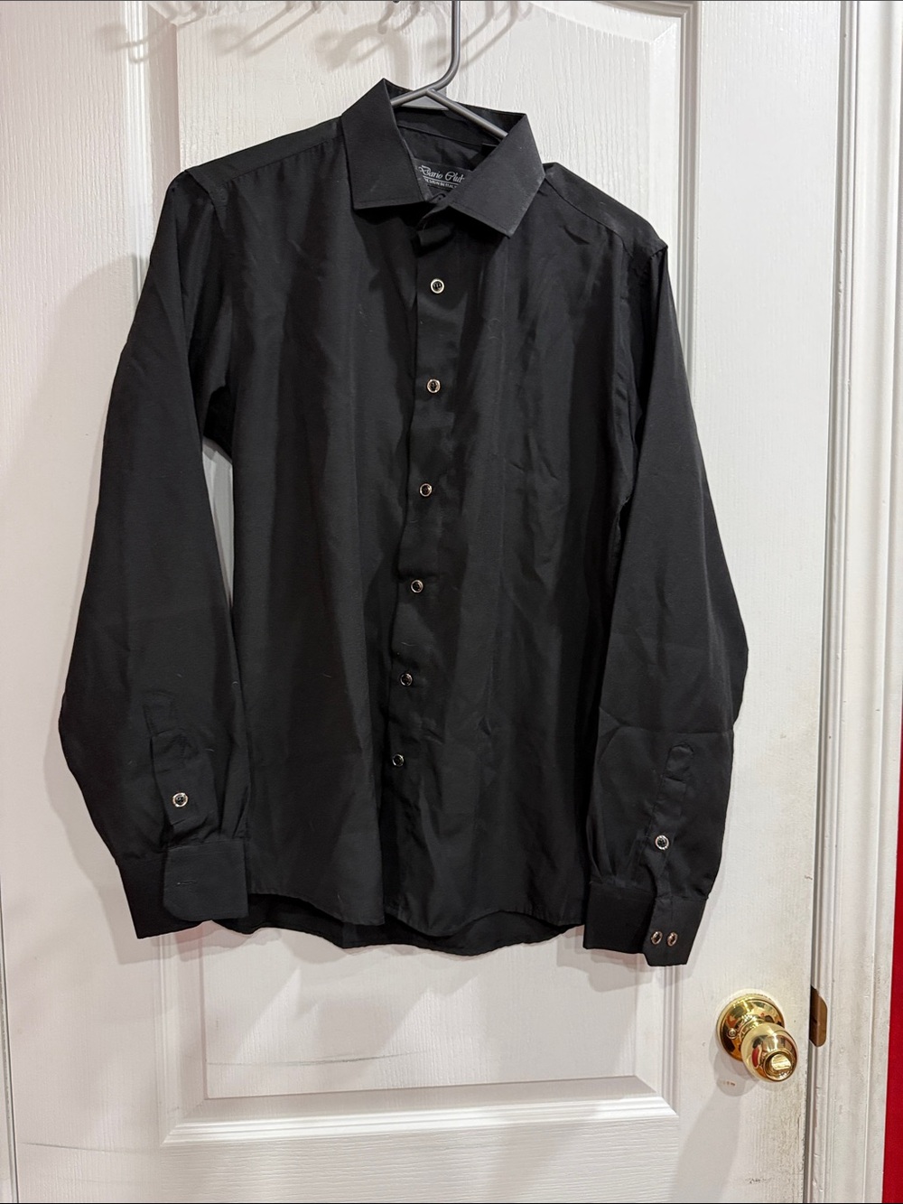 Black Button-Up Shirt SP 14 -14.5